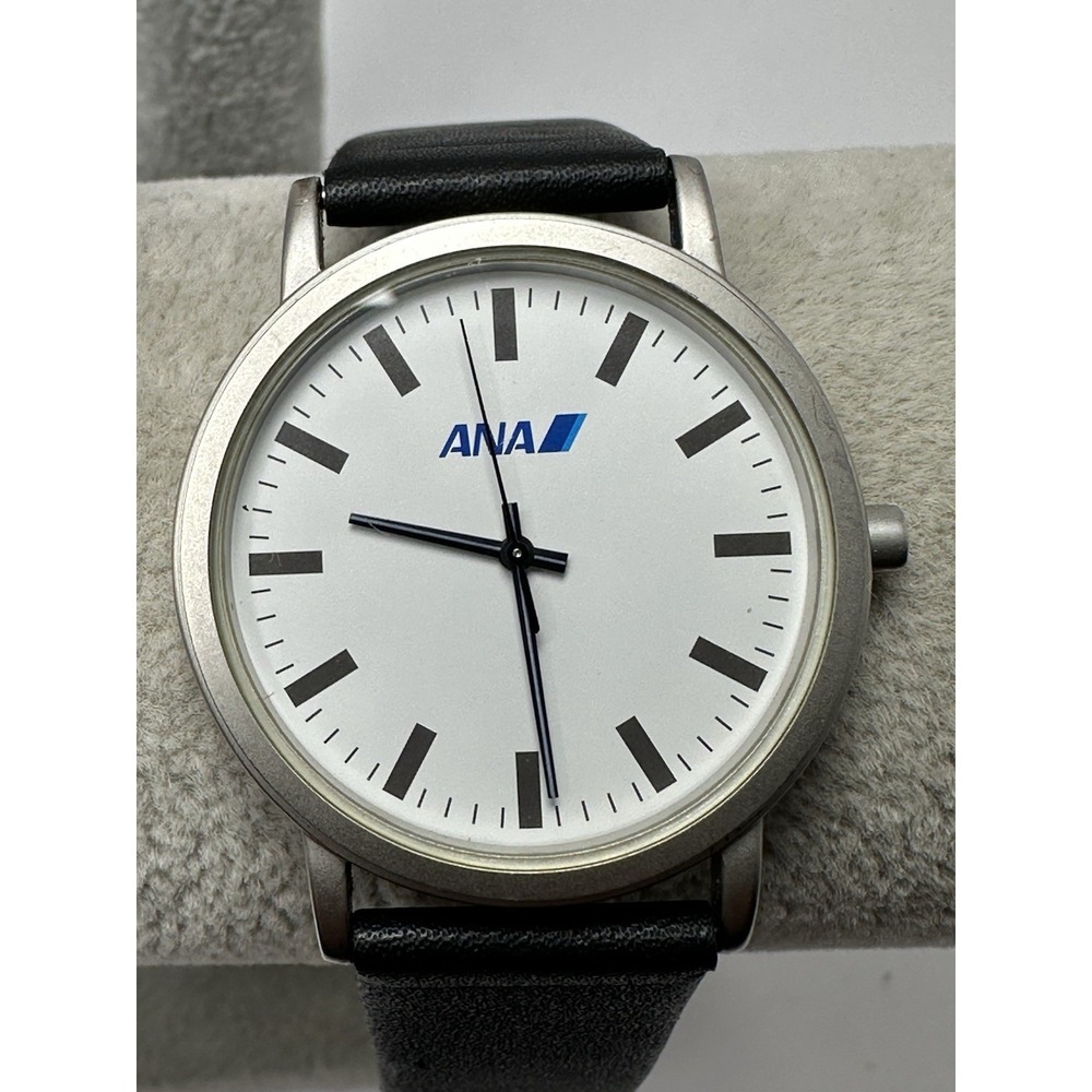 Seiko V701-7080 New Battery ANA All Nippon Airways 34MM‎ 7.75" Airline Rare N21